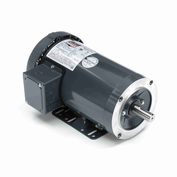 Leeson 0.50 Hp Ac Gearmotor, 1 Phase, 133 Rpm, 115/208-230 V, 48Y Frame, Tefc 107014.00 - main